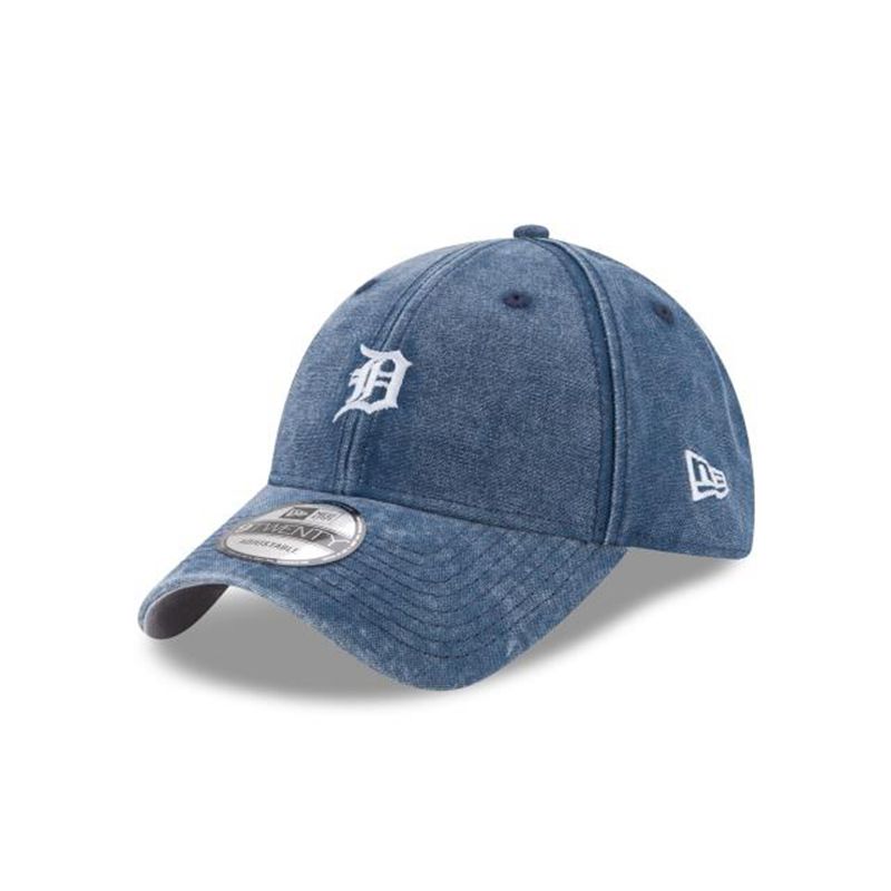 MLB Detroit Tigers Rugged Mini 9Twenty Adjustable (XCN1017) - Blue New Era Caps